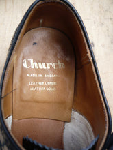 Load image into Gallery viewer, CHURCH’S VINTAGE BROGUES – BLACK - UK 6.5 – WORN ONCE