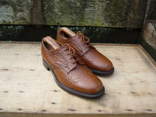 Load image into Gallery viewer, JOSEPH CHEANEY VINTAGE DERBY – BROWN / TAN - UK 8.5 – WORN ONCE