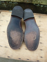 Load image into Gallery viewer, JOSEPH CHEANEY VINTAGE DERBY – BROWN / TAN - UK 8.5 – WORN ONCE