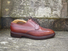 Load image into Gallery viewer, CROCKETT & JONES BROGUES – BROWN / TAN - UK 8.5 (WIDE) – GREENWICH - EXCELLENT CONDITION