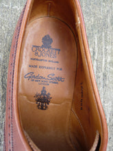Load image into Gallery viewer, CROCKETT & JONES BROGUES – BROWN / TAN - UK 8.5 (WIDE) – GREENWICH - EXCELLENT CONDITION