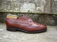 Load image into Gallery viewer, CROCKETT & JONES HAND GRADE BROGUES – BROWN / TAN – UK 7.5 – SUPERB CONDITION