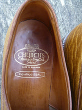 Load image into Gallery viewer, CHURCH’S VINTAGE DERBY – BROWN / TAN FIGHTING SEAL – UK 8 – SUPERB CONDITION