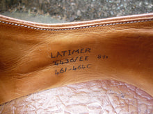 Load image into Gallery viewer, JOSEPH CHEANEY VINTAGE DERBY – BROWN / TAN - UK 8.5 – LATIMER – EXCELLENT CONDITION