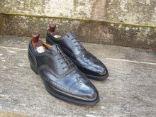 Load image into Gallery viewer, CHURCH’S VINTAGE BROGUES – BLACK – UK 9.5 - HICKSTEAD – EXCELLENT CONDITION