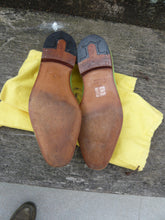 Load image into Gallery viewer, JOHN LOBB DERBY – SPRING GREEN SUEDE – UK 6.5 – SUPERB CONDITION
