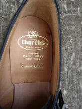 Load image into Gallery viewer, CHURCH’S MONKSTRAP – BLACK – UK 10.5 – CADOGAN – UNWORN CONDITION