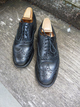 Load image into Gallery viewer, CHURCH’S BROGUES – UNLINED BLACK CALF LEATHER - UK 7 – BURWOOD H – EXCELLENT CONDITION
