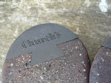 Load image into Gallery viewer, CHURCH’S BROGUES – UNLINED BLACK CALF LEATHER - UK 7 – BURWOOD H – EXCELLENT CONDITION