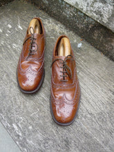 Load image into Gallery viewer, JOSEPH CHEANEY VINTAGE BROGUES – BROWN / TAN – UK 8 – AVON – EXCELLENT CONDITION