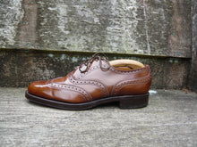 Load image into Gallery viewer, JOSEPH CHEANEY VINTAGE BROGUES – BROWN / TAN – UK 8 – AVON – EXCELLENT CONDITION