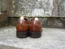 Load image into Gallery viewer, JOSEPH CHEANEY VINTAGE BROGUES – BROWN / TAN – UK 8 – AVON – EXCELLENT CONDITION
