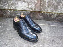 Load image into Gallery viewer, JOSEPH CHEANEY BROGUES – BLACK - UK 8 – ARTHUR – EXCELLENT CONDITION