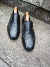 Load image into Gallery viewer, CHURCH’S VINTAGE LAZYMAN LOAFERS – BLACK - UK 8.5 – WRAITH – EXCELLENT CONDITION