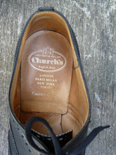 Load image into Gallery viewer, CHURCH’S BROGUES – BLACK - UK 7 – CHETWYND – EXCELLENT CONDITION