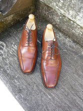Load image into Gallery viewer, JOSEPH CHEANEY VINTAGE OXFORD – BROWN / TAN – UK 9 – CARL - EXCELLENT CONDITION