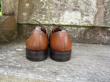 Load image into Gallery viewer, JOSEPH CHEANEY VINTAGE DERBY – BROWN / TAN CAMEL LEATHER - UK 12 – UNWORN CONDITION