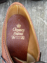 Load image into Gallery viewer, JOSEPH CHEANEY VINTAGE DERBY – BROWN / TAN CAMEL LEATHER - UK 12 – UNWORN CONDITION