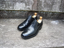 Load image into Gallery viewer, JOSEPH CHEANEY VINTAGE DERBY – BLACK - UK 7.5 – RYE – EXCELLENT CONDITION