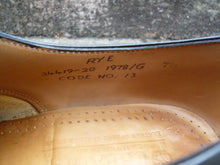 Load image into Gallery viewer, JOSEPH CHEANEY VINTAGE DERBY – BLACK - UK 7.5 – RYE – EXCELLENT CONDITION