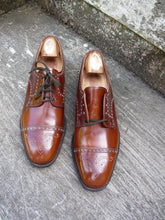 Load image into Gallery viewer, CHURCH’S VINTAGE BROGUES – BROWN / TAN - UK 8 – CROMWELL - UNWORN CONDITION