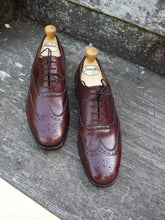 Load image into Gallery viewer, JOSEPH CHEANEY VINTAGE BROGUES – BROWN - UK 8 – FARNHAM – UNWORN CONDITION