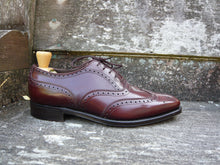 Load image into Gallery viewer, JOSEPH CHEANEY VINTAGE BROGUES – BROWN - UK 8 – FARNHAM – UNWORN CONDITION