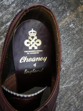 Load image into Gallery viewer, JOSEPH CHEANEY VINTAGE BROGUES – BROWN - UK 8 – FARNHAM – UNWORN CONDITION