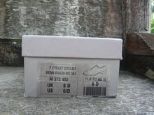 Load image into Gallery viewer, J M WESTON WHOLECUT OXFORD – BROWN – CYCLIST – UK 6 – UNWORN CONDITION