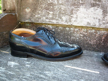 Load image into Gallery viewer, JOSEPH CHEANEY VINTAGE BROGUES – BLACK – UK 9.5 – SUPERB CONDITION
