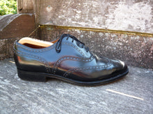 Load image into Gallery viewer, CHURCH’S VINTAGE BROGUES – BLACK – UK 9.5 - HICKSTEAD – EXCELLENT CONDITION