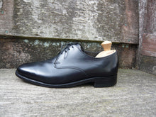 Load image into Gallery viewer, JOSEPH CHEANEY VINTAGE DERBY MEN’S SHOES – BLACK – UK 8 – RYE – EXCELLENT CONDITION