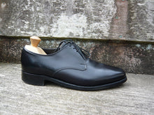 Load image into Gallery viewer, JOSEPH CHEANEY VINTAGE DERBY MEN’S SHOES – BLACK – UK 8 – RYE – EXCELLENT CONDITION