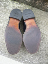 Load image into Gallery viewer, JOSEPH CHEANEY VINTAGE DERBY MEN’S SHOES – BLACK – UK 8 – RYE – EXCELLENT CONDITION