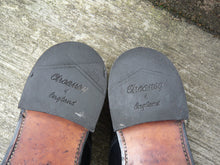 Load image into Gallery viewer, JOSEPH CHEANEY VINTAGE DERBY MEN’S SHOES – BLACK – UK 8 – RYE – EXCELLENT CONDITION