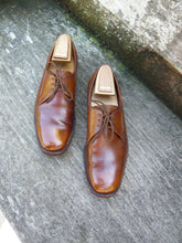 Load image into Gallery viewer, CROCKETT & JONES VINTAGE DERBY – BROWN / TAN – GRENVILLE - UK 7 – VERY GOOD CONDITION