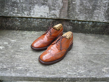 Load image into Gallery viewer, JOSEPH CHEANEY BROGUES – BROWN / TAN – UK 6.5 – MELTON – VERY GOOD CONDITION