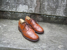 Load image into Gallery viewer, JOSEPH CHEANEY BROGUES – BROWN / TAN – UK 6.5 – MELTON – VERY GOOD CONDITION