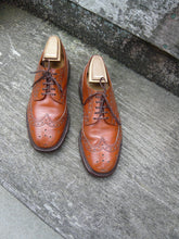 Load image into Gallery viewer, JOSEPH CHEANEY BROGUES – BROWN / TAN – UK 6.5 – MELTON – VERY GOOD CONDITION