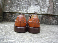 Load image into Gallery viewer, JOSEPH CHEANEY BROGUES – BROWN / TAN – UK 6.5 – MELTON – VERY GOOD CONDITION