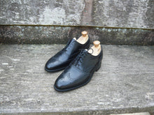 Load image into Gallery viewer, JOSEPH CHEANEY VINTAGE BROGUES – BLACK – UK 7 – ESHER – UNWORN CONDITION