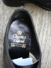 Load image into Gallery viewer, JOSEPH CHEANEY VINTAGE BROGUES – BLACK – UK 7 – ESHER – UNWORN CONDITION