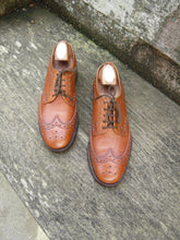 Load image into Gallery viewer, JOSEPH CHEANEY VINTAGE BROGUES – BROWN / TAN - UK 7 – KENNET – SUPERB CONDITION