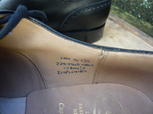 Load image into Gallery viewer, CHURCH’S BROGUES – BLACK – UK 10 – DIPLOMAT – UNWORN CONDITION