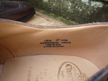 Load image into Gallery viewer, CHURCH’S BROGUES – BROWN – UK 12 – CHETWYND – UNWORN CONDITION