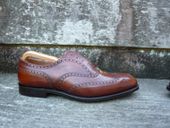 CHURCH’S BROGUES – BROWN / TAN – UK 10 – CHETWYND – UNWORN CONDITION