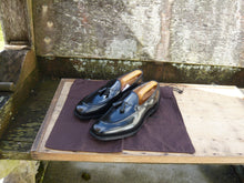 Load image into Gallery viewer, CHURCH’S TASSEL LOAFERS – BLACK - KINGSLEY – UK 10.5 – UNWORN CONDITION
