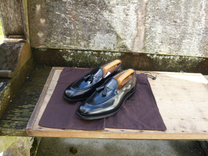 CHURCH’S TASSEL LOAFERS – BLACK - KINGSLEY – UK 10.5 – UNWORN CONDITION