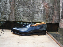 Load image into Gallery viewer, CHURCH’S TASSEL LOAFERS – BLACK - KINGSLEY – UK 10.5 – UNWORN CONDITION
