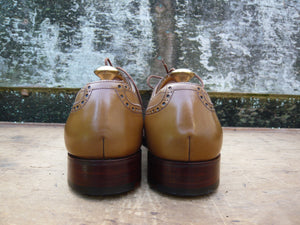 JOHN LOBB BROGUES – BROWN / TAN – UK 12 - UNWORN CONDITION